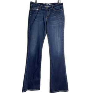 * Levis Strauss Womens Modern Boot Cut Dark Wash Denim Jeans Size W31xL34